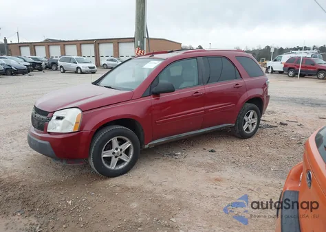 2005 Chevrolet Equinox Lt из США, поврежденный, VIN 2CNDL73F656028607